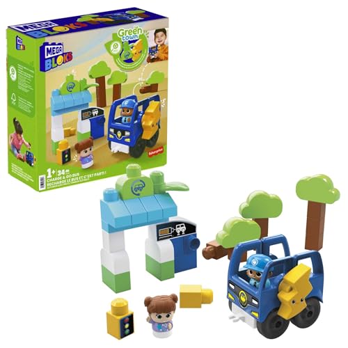 MEGA HDX90 - Bloks Grüne Stadt - Laden & Los Bus-Baukasten... - Jouets & Jeux en promo à 17.59€