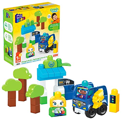 Mega Bloks First Builders Ville Verte, Bus électrique, jeu... - Jouets & Jeux en promo à 12.18€