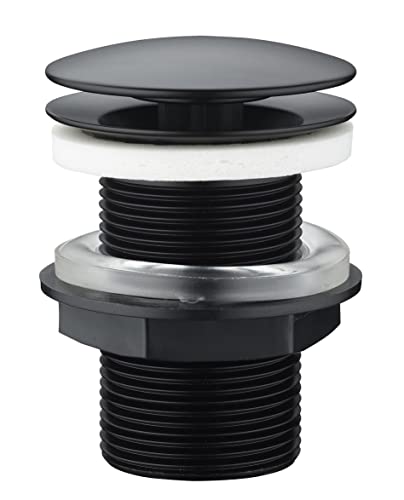 Edouard Rousseau Scarico senza troppopieno con finitura nera - Auto & Motorcycle Amazon Italy à 21.80€