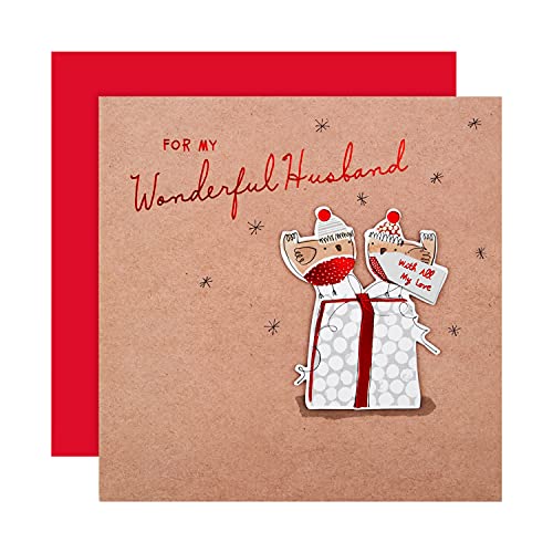 Hallmark Weihnachtskarte für Ehemann – niedliches... - Amazon Allemagne à 2.81€