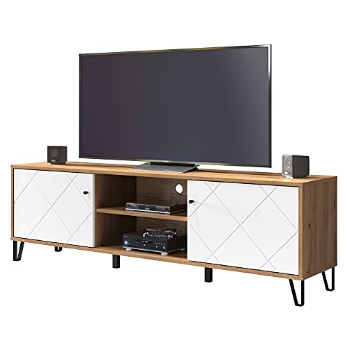 trendteam smart living - Meuble TV lowboard Meuble TV... - High-Tech & Électronique Amazon France à 219.99€