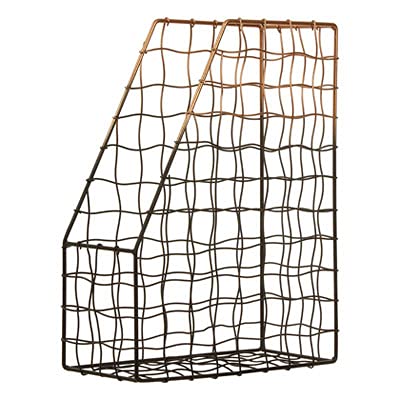 Premier Housewares Metallic Magazine Holder With Open... - Amazon Royaume-Uni à 6.60€