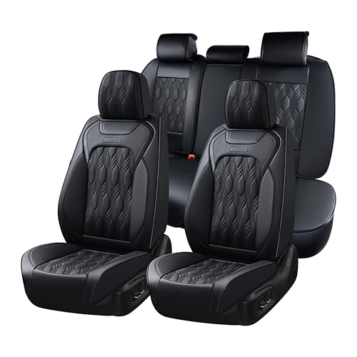 Coverado Car Seat Cover, Premium Nappa Leather Auto Seat... - Auto & Moto Amazon Royaume-Uni à 73.39€