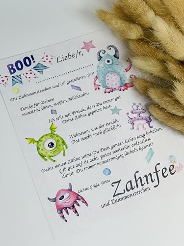 Kimberly-Baby Brief von der Zahnfee Geschenk Jungen kleine... - Bébé & Puériculture en promo à 1.49€