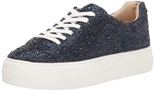 Betsey Johnson Sidny, Zapatillas Mujer, Azul Marino, 38.5 EU - Amazon Espagne à 19.87€