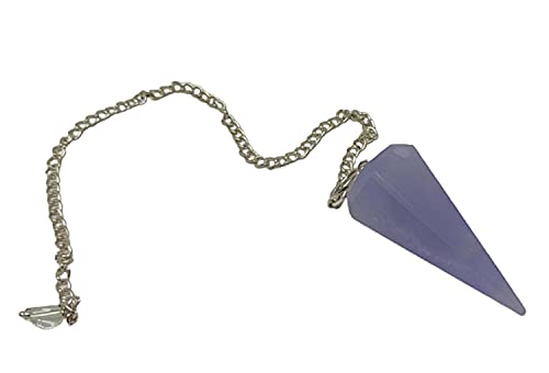 Sharvgun Angelite Gemstone Hexagonal Pendules pointues... - Maison & Cuisine Amazon France à 1.99€