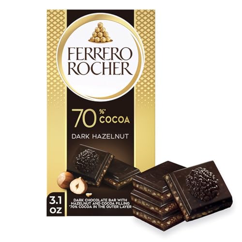 Ferrero Rocher Tablette Chocolat Noir Noisettes, 90g - High-Tech & Électronique Amazon France à 2.45€
