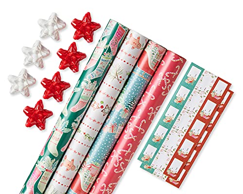 American Greetings Weihnachtsgeschenkpapier-Set, Kathy... - Fournitures Bureau Amazon Allemagne à 28.65€