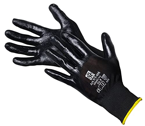 Jah Guanti in maglia cotone/poliammide con puntini in PVC –... - Amazon Italie à 7.77€