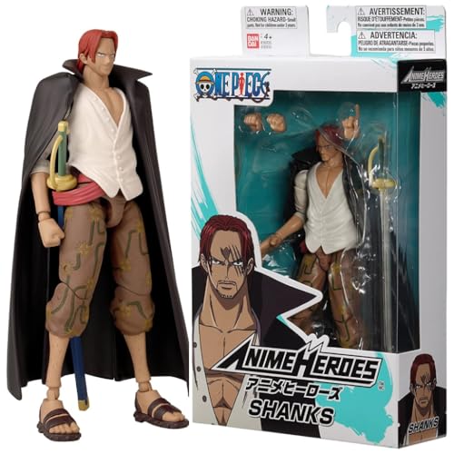 Bandai - Anime Heroes - One Piece - Figurine Shanks 17 cm... - Jouets & Jeux en promo à 15.30€