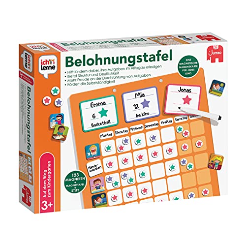 Jumbo J'apprends Tableau de récompense pour 3 Enfants à... en promo à 6,03€ (-38%) sur Amazon FR