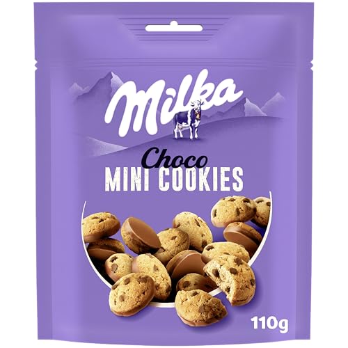 Milka Mini Cookies, Galletas con Pepitas y Recubiertas de... - Épicerie en promo à 0.70€