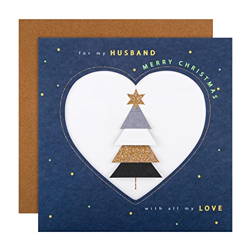 Hallmark Carte de Noël pour mari - Motif sapin de Noël... - Auto & Moto Amazon France à 8.63€