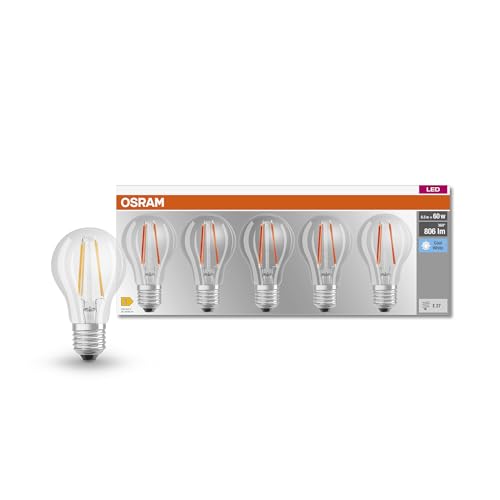 Osram LED BASE Classic A60, lampes LED à filament de verre... - Maison & Cuisine Amazon France à 11.00€