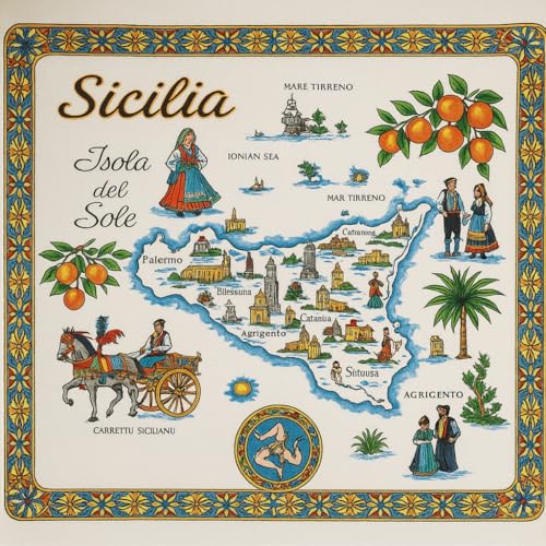 Corredocasa Strofinaccio da Cucina Sicilia in Puro Cotone... - Maison & Cuisine Amazon Italie à 1.90€