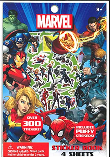 Innovative Designs, LLC Marvel Avengers, Stickerbuch-Set, 4... - Jouets & Jeux Amazon Allemagne à 6.60€