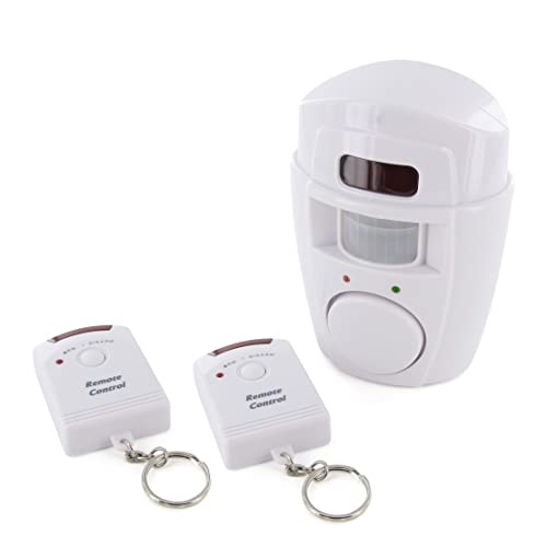 Alarm mit Bewegungsmelder und 2 Fernbedienungen - Maison & Cuisine Amazon Allemagne à 11.59€