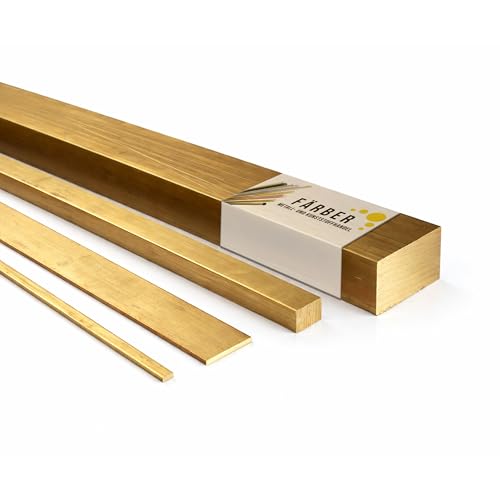 Färber Messing Flach MS58 1-65mm 6x2mm Länge 250mm - Bricolage & Outils Amazon Allemagne à 1.76€