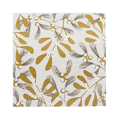Talking Tables 20 Stück Silberne Goldene Mistelzweige... - Home & Kitchen Amazon Germany à 2.96€
