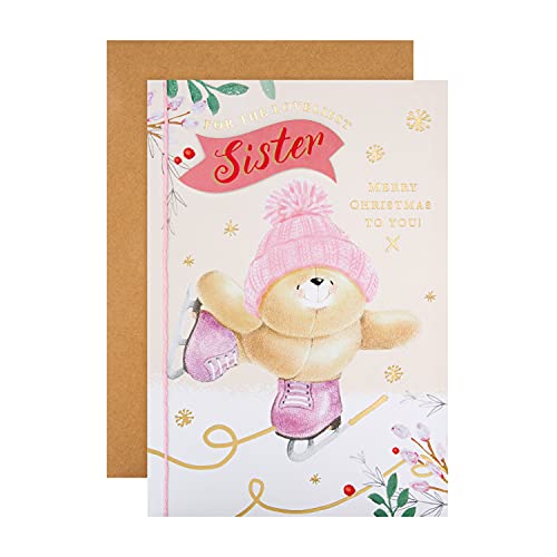 Hallmark Carte de Noël pour sœur - Motif Forever Friends - Auto & Moto en promo à 4.43€