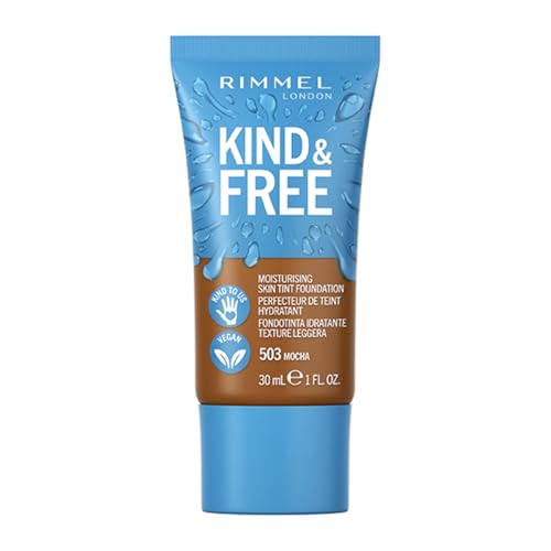 Rimmel Kind + Free Moisturising Skin Tint Foundation, Mocha... - Sports & Fitness Amazon UK à 2.72€