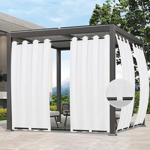 Easy-Going Outdoor Curtains Waterproof Windproof... - Home & Kitchen Amazon UK à 9.94€