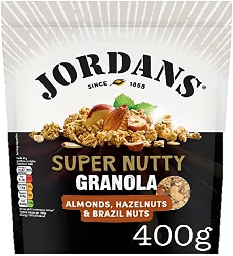 Jordans Super Nutty Granola, 400g - Épicerie Amazon Royaume-Uni à 2.50€