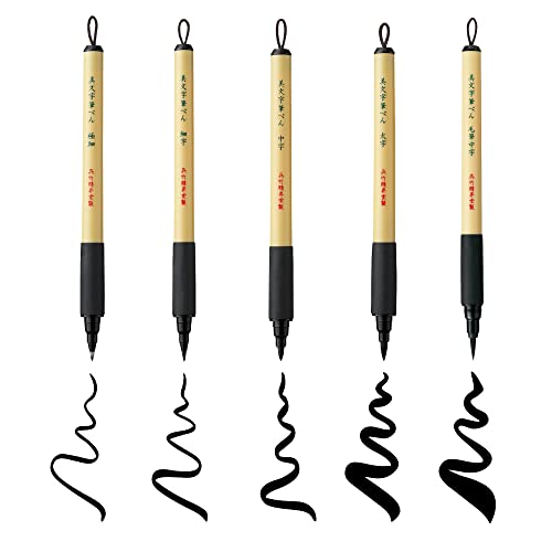 Kuretake Bimoji XT/5VAZJ Lot de 5 stylos à pinceau, extra... - Bricolage & Outils Amazon France à 15.44€