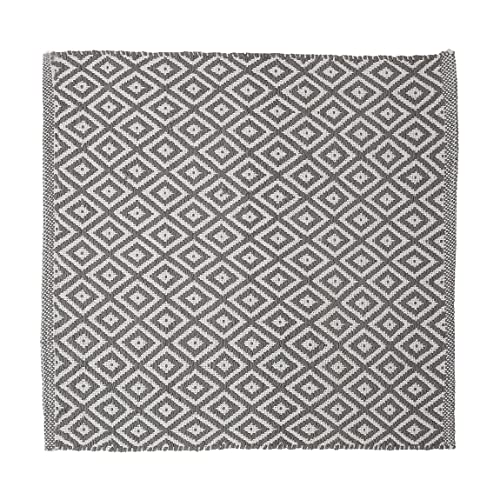 Sealskin Trellis Bath mat 60x60 cm Cotton Grey - Sports & Fitness en promo à 21.37€