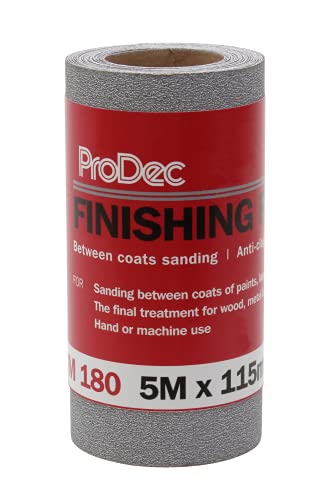 ProDec Rouleau papier abrasif de finition 5 m grain moyen... - DIY & Tools Amazon France à 2.73€
