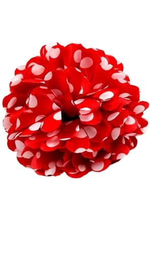 PARTILANDIA 2010, S.L. Flor de Sevillana Roja con Lunares - Mode & Vêtements en promo à 2.03€