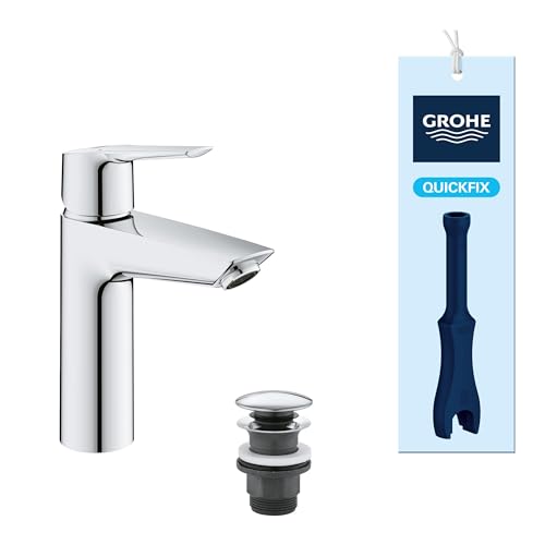 GROHE QUICKFIX Start - Wash Basin Mixer Tap with... - Home & Kitchen Amazon UK à 78.94€