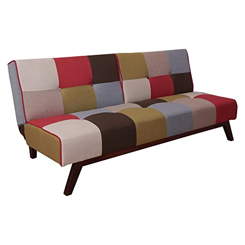Dmora 3-Sitzer-Schlafsofa, aus gepolstertem... - Maison & Cuisine Amazon Allemagne à 328.24€
