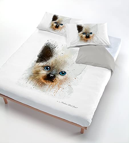 MB HOME ITALY Digital Print Duvet Cover Set, 522... - Maison & Cuisine Amazon Royaume-Uni à 21.47€