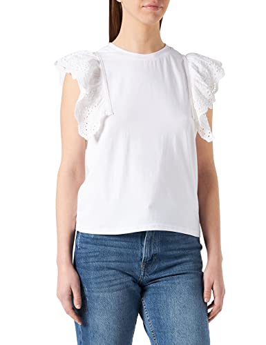 Desires Daisy Tee, Camiseta para Mujer, Blanco/White (0001... - Mode & Vêtements en promo à 8.15€