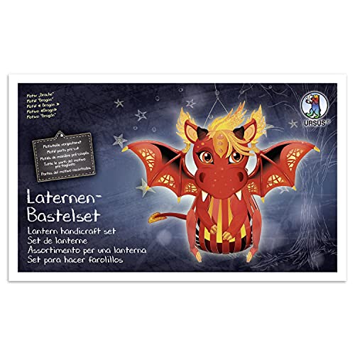 Ursus 18720015F - Bastelset Drache, Komplett-Set mit Allen... - Maison & Cuisine Amazon Allemagne à 4.99€