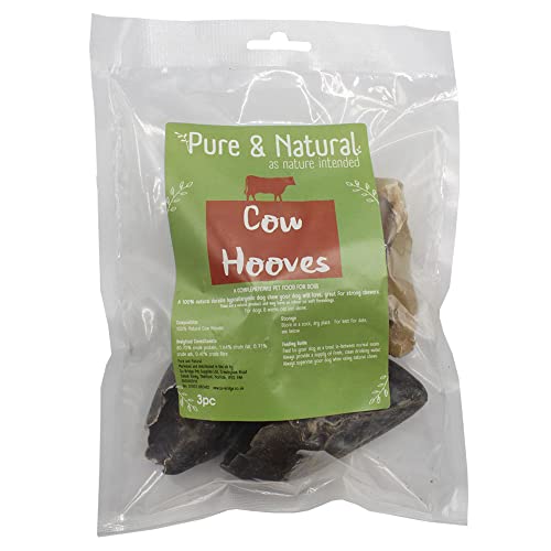 Pure & Natural Cow Hooves for Dogs - Natural Dog Chews Long... - Animalerie Amazon Royaume-Uni à 2.79€