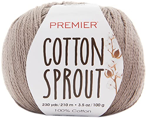 Premier Yarns Cotton Sprout Yarn-Bark - Loisirs Créatifs Amazon Italie à 16.16€