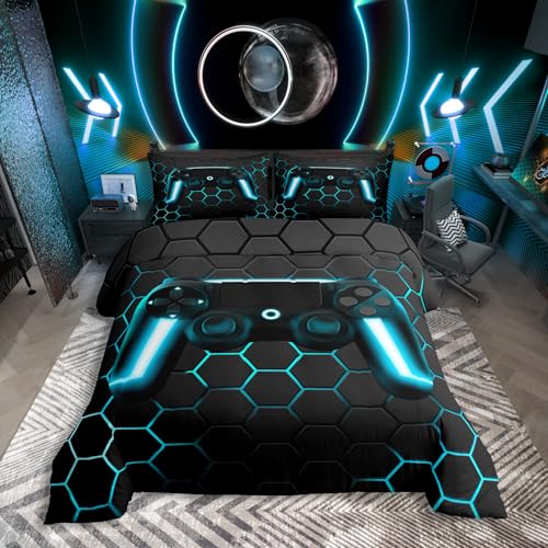 Parure de lit gamer pour garçons, housse de couette de 200... - Jouets & Jeux Amazon France à 27.55€