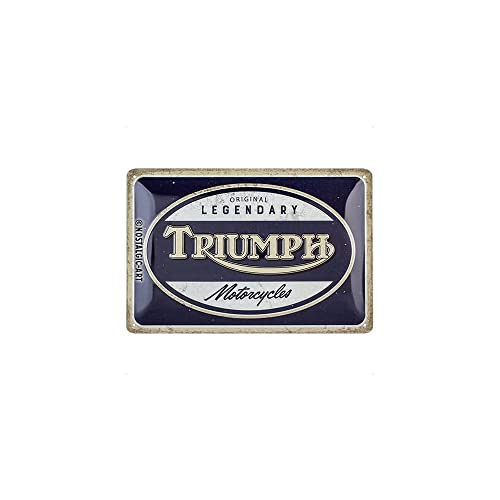 Nostalgic-Art Plaque Vintage, Triumph – Motorcycle – Idée... en promo à 15,95€ (-42%) sur Amazon FR