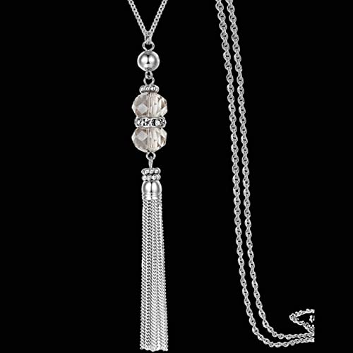 zxcs Collar de Cadena de suéter de Cristal para Mujer de... - Animalerie Amazon Espagne à 1.90€