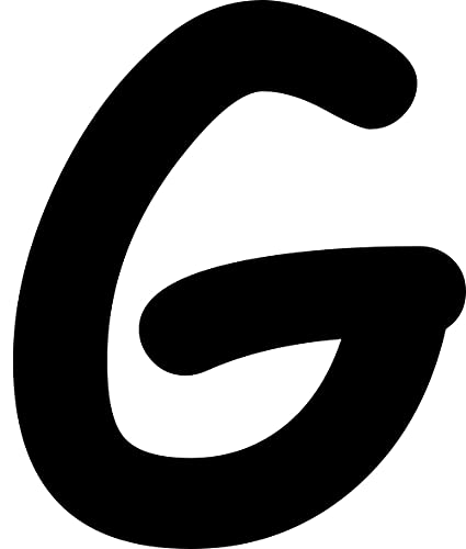 Kleckerliese Buchstaben Aufkleber 8 cm Einzel – seidenmatte... - Loisirs Créatifs Amazon Allemagne à 1.89€