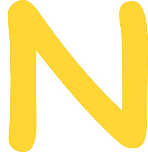 Kleckerliese Buchstaben Aufkleber 6 cm Einzel – seidenmatte... - Loisirs Créatifs en promo à 1.79€