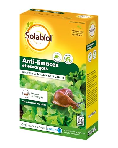 Solabiol Anti-Limaces & Escargots - 750g - Granulés... en promo à 8,01€ (-31%) sur Amazon FR