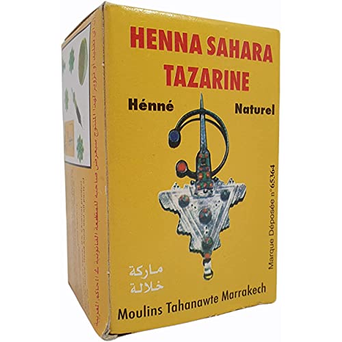 Henne en poudre végétal Sahara Tazarine pur et 100% naturel... - Beauté & Parfums en promo à 5.50€