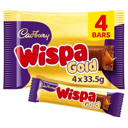 Cadbury Wispa Gold Chocolate, Indulgent Milk Chocolate with... - Épicerie Amazon Royaume-Uni à 1.50€