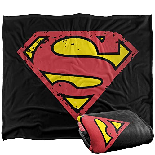 LOGOVISION Superman Distressed Shield Plaid Ultra Doux au... - Bricolage & Outils Amazon France à 18.10€