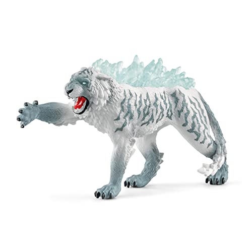 SCHLEICH ELDRADOR CREATURES | Tigre di ghiaccio 70147 |... - Jouets & Jeux en promo à 12.34€