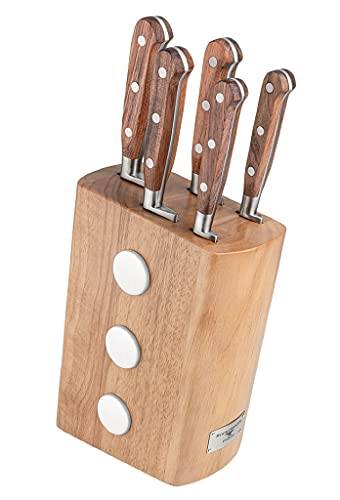 Rockingham Forge Ensemble de 5 Couteaux de Cuisine avec... - Home & Kitchen Amazon France à 69.40€