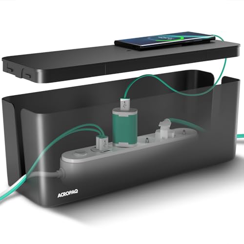 ACROPAQ Caja Porta Cables - Grande (40,6 x 15,6 x 13,4 cm)... - High-Tech & Électronique Amazon Espagne à 15.66€